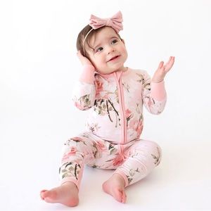 Vintage Pink Rose Convertible PJs